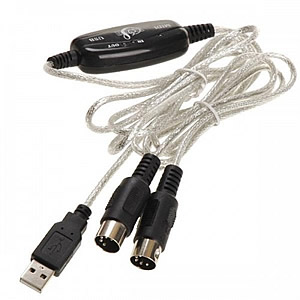 USB naar MIDI converter kabel